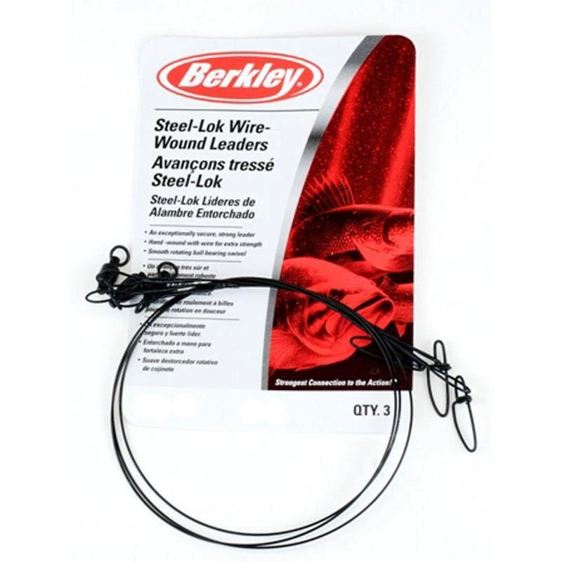 BAS DE LIGNE BERKLEY MC MAHON STEELON WIRE-WOUND - PAR 3 1 BAS DE LIGNE BERKLEY MC MAHON STEELON WIRE-WOUND - PAR 3