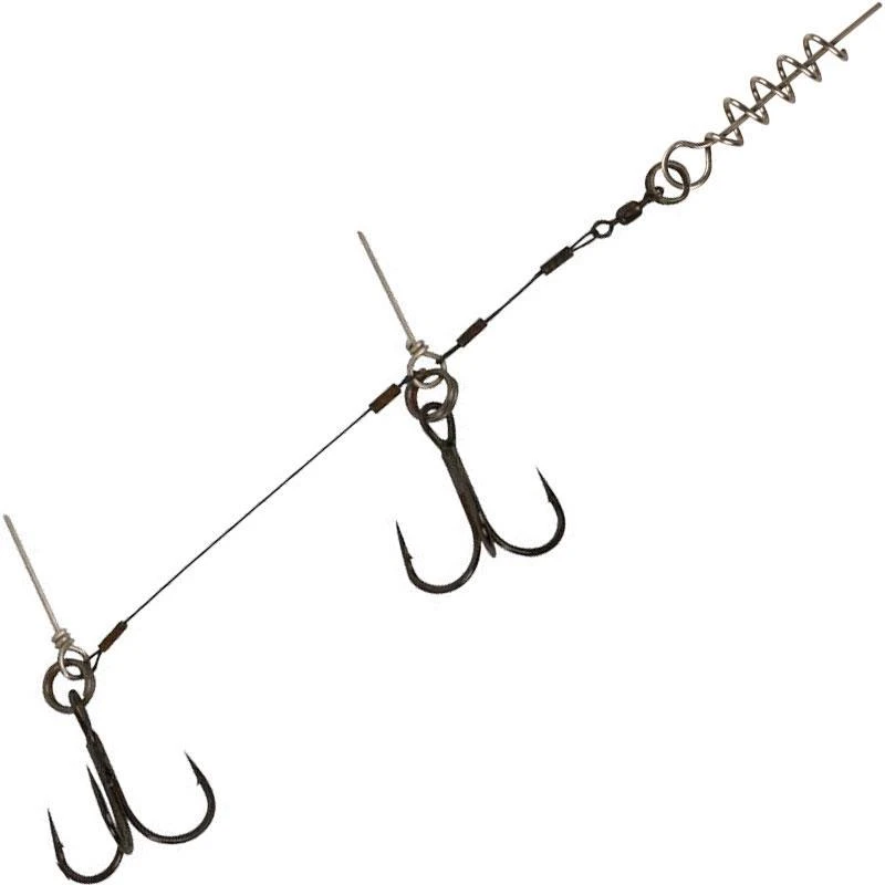 BAS DE LIGNE CARNASSIER BFT SHALLOW STINGER TITANIUM 1 BAS DE LIGNE CARNASSIER BFT SHALLOW STINGER TITANIUM