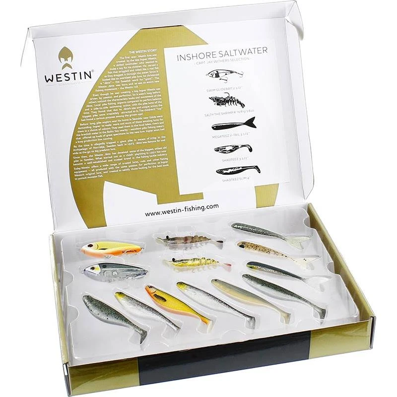 COFFRET DE LEURRES WESTIN GIFTBOX CAPT JAY WITHER BOX 1 COFFRET DE LEURRES WESTIN GIFTBOX CAPT JAY WITHER BOX