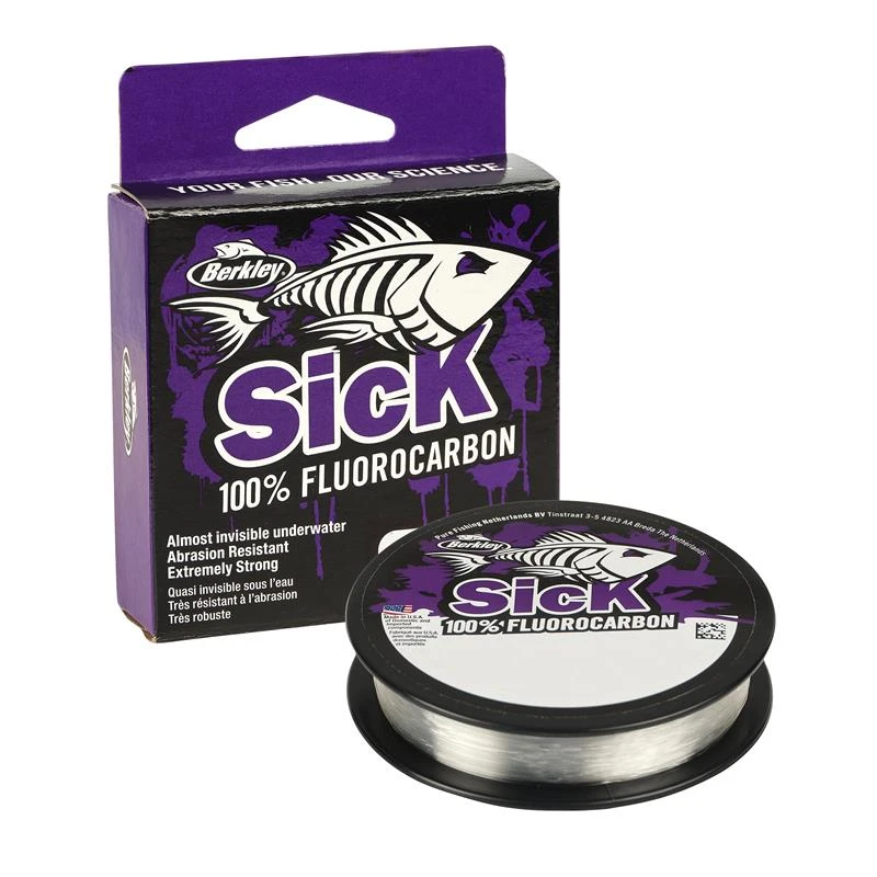 FLUOROCARBONE BERKLEY SICK FLUOROCARBON LEADER - 50M 1 FLUOROCARBONE BERKLEY SICK FLUOROCARBON LEADER - 50M