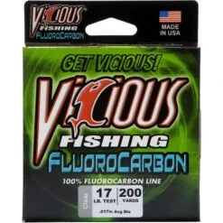 FLUOROCARBONE CARNASSIER VICIOUS FISHING 100% FLUOROCARBON - 180M