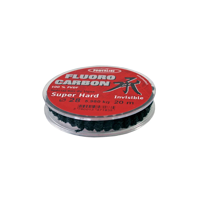 FLUOROCARBONE POWERLINE SPECIAL BAS DE LIGNE 20M 1 FLUOROCARBONE POWERLINE SPECIAL BAS DE LIGNE 20M