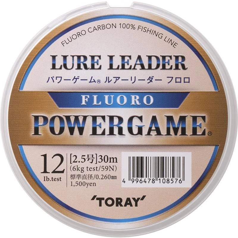 FLUOROCARBONE TORAY POWER GAME - 30M 1 FLUOROCARBONE TORAY POWER GAME - 30M