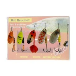KIT BROCHET 5 CUILLERS MEPPS