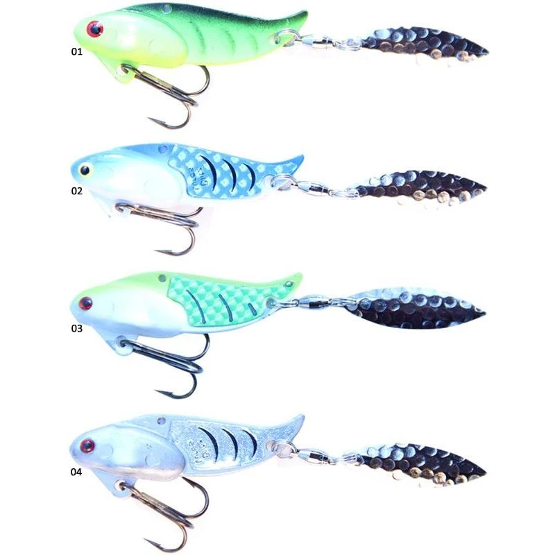LEURRE LAME BLITZ LURES FIRE TAIL - 7G 1 LEURRE LAME BLITZ LURES FIRE TAIL - 7G