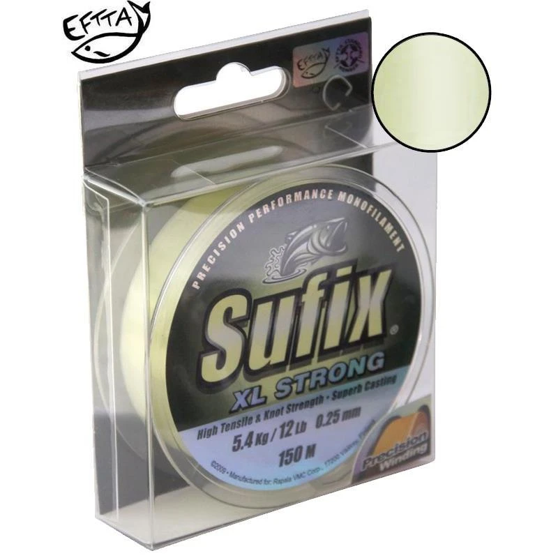 NYLON CARNASSIER SUFIX XL STRONG PLATINIUM - 150M 1 NYLON CARNASSIER SUFIX XL STRONG PLATINIUM - 150M