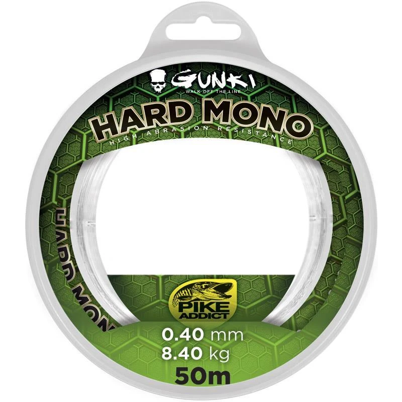 NYLON GUNKI HARD MONO - 50M 1 NYLON GUNKI HARD MONO - 50M