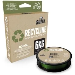 NYLON SUFIX RECYCLINE GREEN - 300M