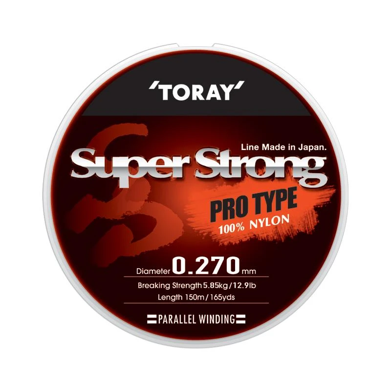 NYLON TORAY SUPER STRONG - 100M GOLD 1 NYLON TORAY SUPER STRONG - 100M GOLD