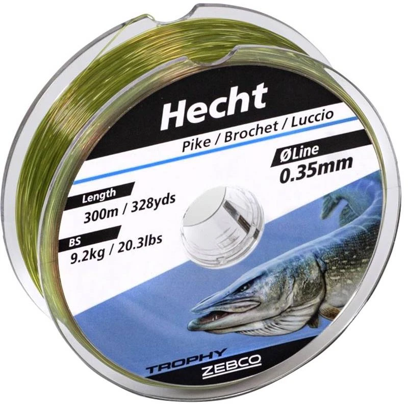 NYLON ZEBCO TROPHY HECHT 1 NYLON ZEBCO TROPHY HECHT
