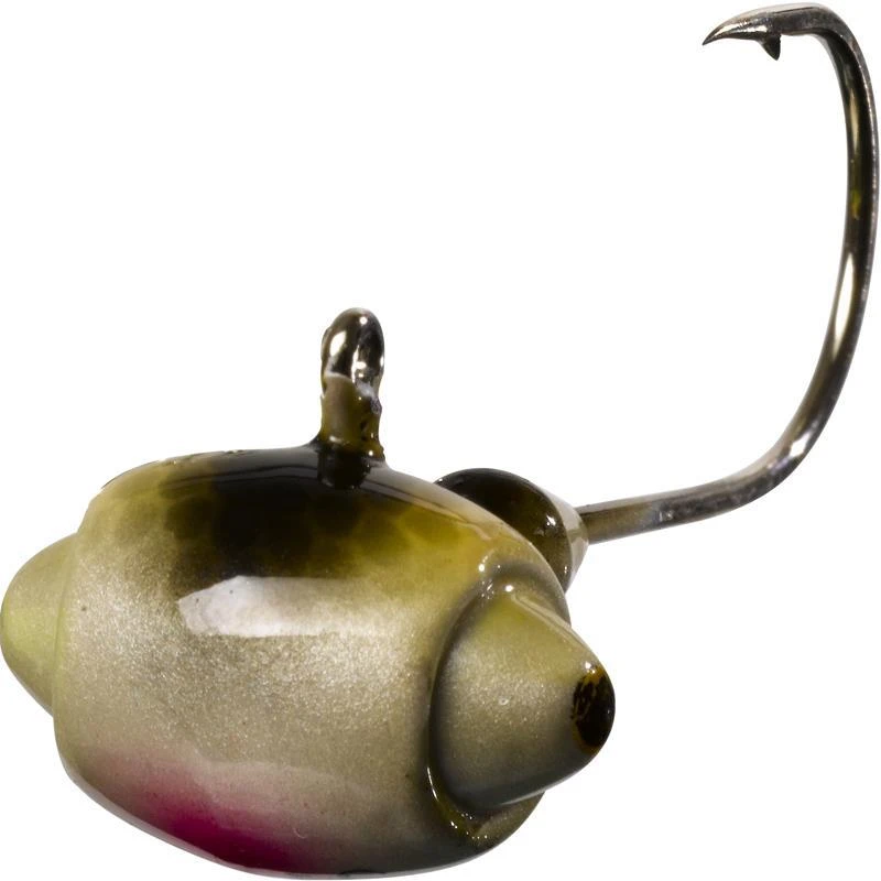 TETE PLOMBEE GUNKI G FOOT - NATURAL BROWN/WHITE 1 TETE PLOMBEE GUNKI G FOOT - NATURAL BROWN/WHITE