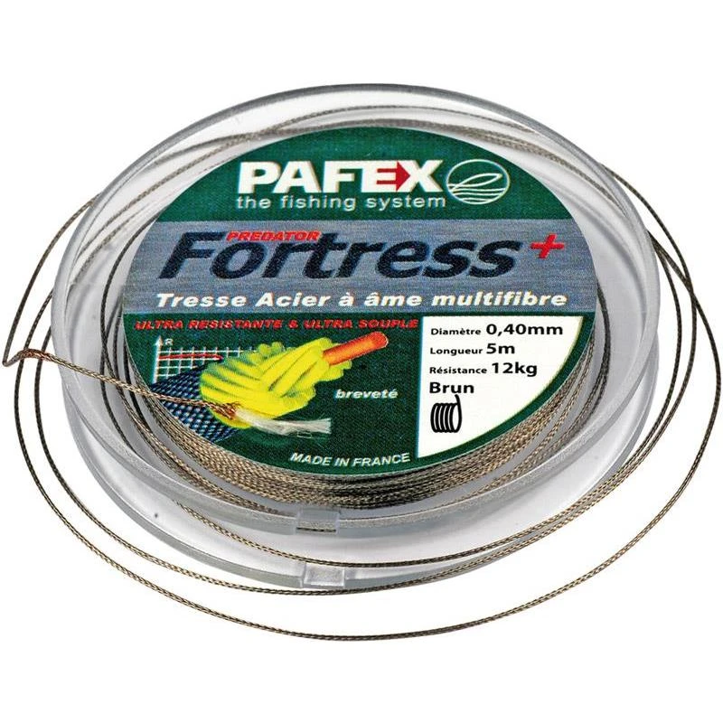 TRESSE A BAS DE LIGNE PAFEX FORTRESS - 4M 1 TRESSE A BAS DE LIGNE PAFEX FORTRESS - 4M