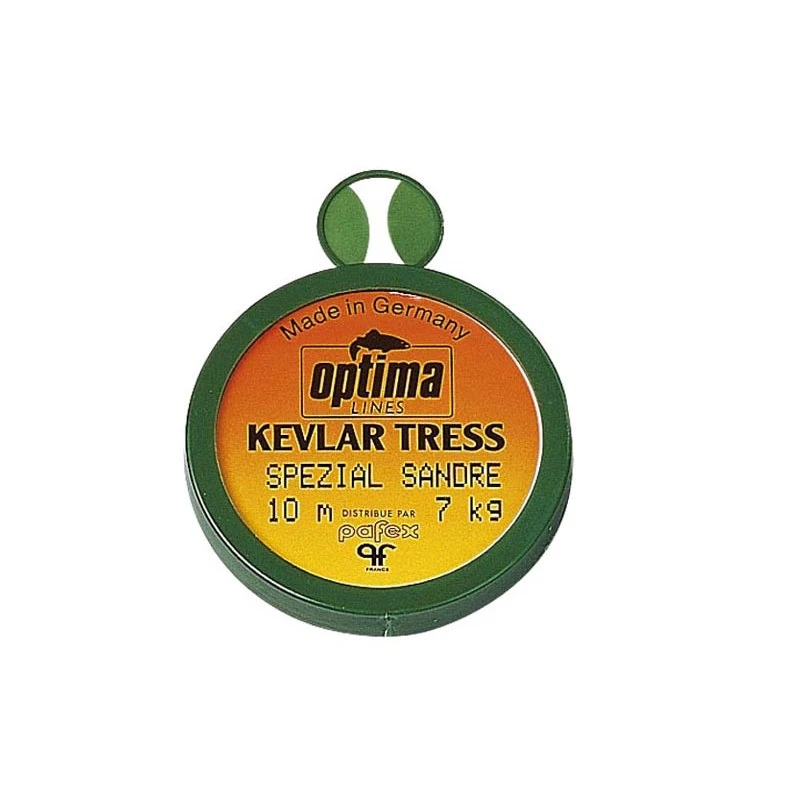 TRESSE A BAS DE LIGNE SANDRE OPTIMA KEVLAR TRESS 1 TRESSE A BAS DE LIGNE SANDRE OPTIMA KEVLAR TRESS