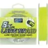 TRESSE ASSO LURE BRAID 8X JAUNE - 150M