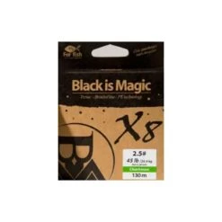 TRESSE BIM TACKLE BLACK IS MAGIC CHARTREUSE - 130M