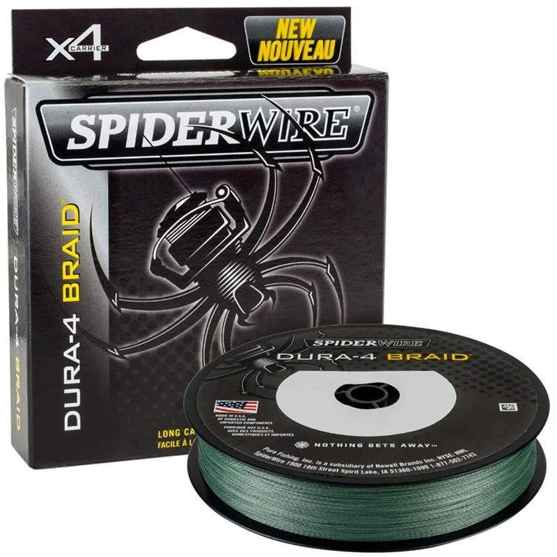 TRESSE SPIDERWIRE DURA 4 VERT - 300M 1 TRESSE SPIDERWIRE DURA 4 VERT - 300M