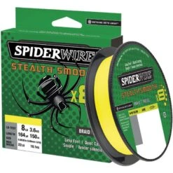 TRESSE SPIDERWIRE STEALTH SMOOTH 8 - JAUNE - 300M