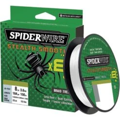 TRESSE SPIDERWIRE STEALTH SMOOTH 8 - TRANSLUCIDE - 300M